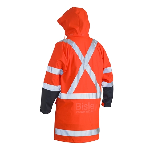 Bisley 3M Taped Hi Vis Stretch PU TTMC-W17 Jacket