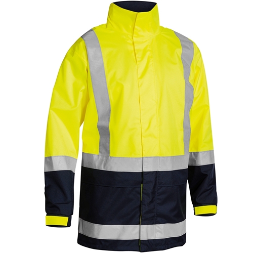 Bisley Taped Hi-Vis Rain Shell Jacket