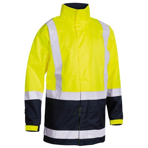 Bisley Taped Hi-Vis Rain Shell Jacket