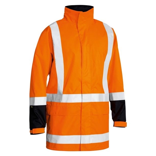 Bisley TTMC-W17 Taped Hi Vis Rain Shell Jacket