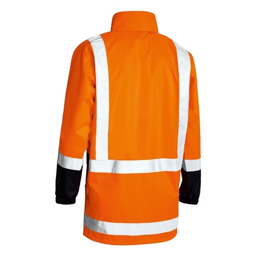 Bisley TTMC-W17 Taped Hi Vis Rain Shell Jacket