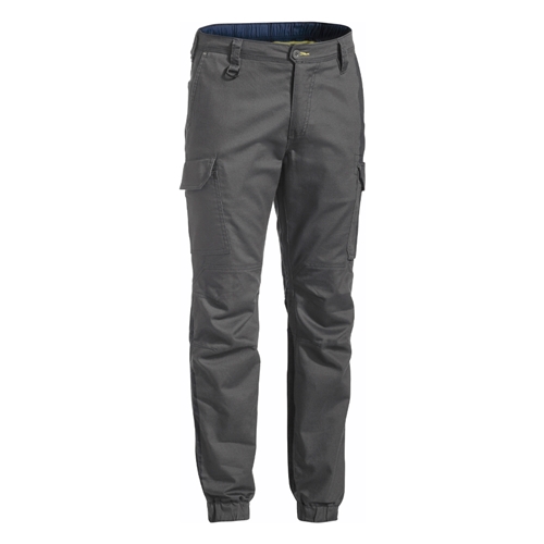 Bisley Ripstop Stove Pipe Engineered Cargo Pant with Elasticated Back Waist
