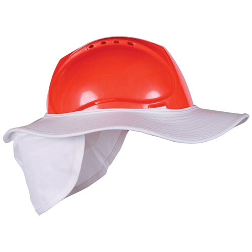 Blue Rapta Hard Hat Brim with Neck Flap