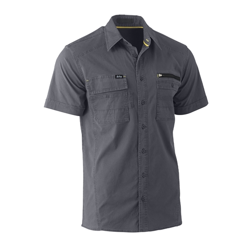 Bisley Flex N Move Utility Work Shirt - Short Sleeve