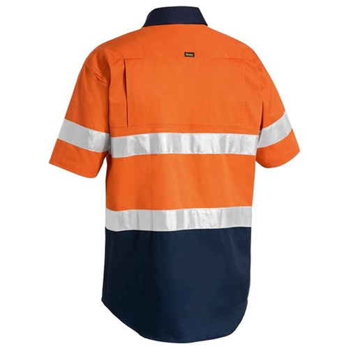 Bisley Taped Two Tone Hi Vis Cool Lightweight S/S Shirt