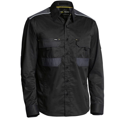 Bisley Flex & Move Mechanical Stretch Shirt L/S