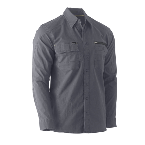 Bisley Flex N Move Utility Work Shirt - Long Sleeve