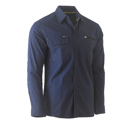 Bisley Flex N Move Utility Work Shirt - Long Sleeve