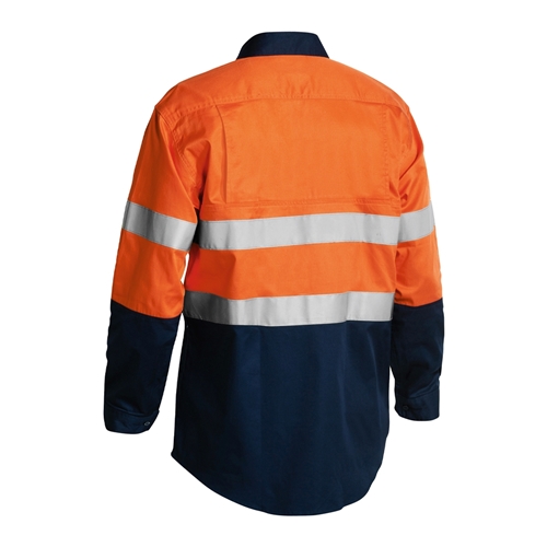 Bisley 3M Taped Two Tone Hi Vis Cool Lightweight Shirt