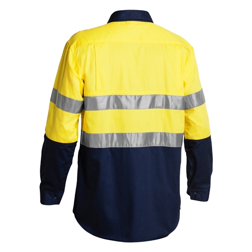 Bisley 3M Taped Two Tone Hi Vis Cool Lightweight Shirt