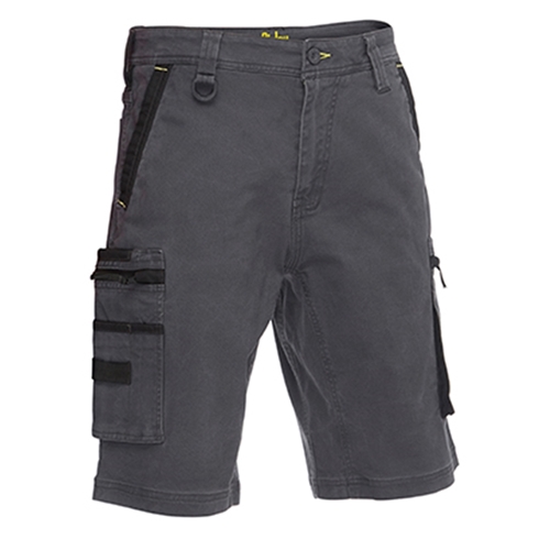 Bisley Flex N Move Stretch Utility Zip Cargo Short