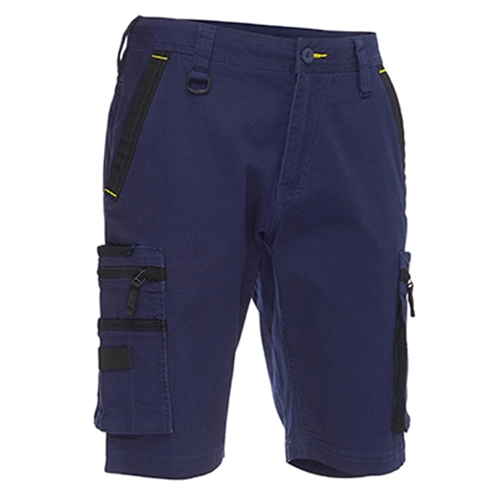Bisley Flex N Move Stretch Utility Zip Cargo Short