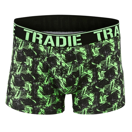 Underwear Men Printed Trunk Splice & Dice