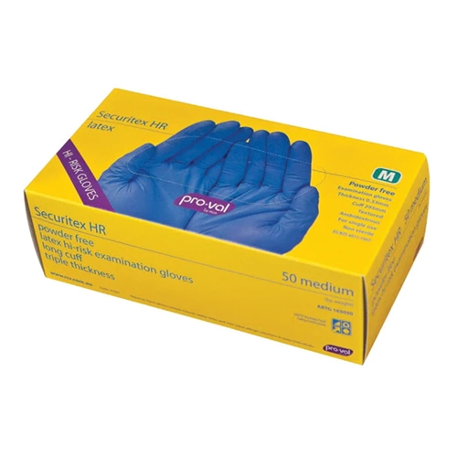 Glove Securitex Latex PowdFree