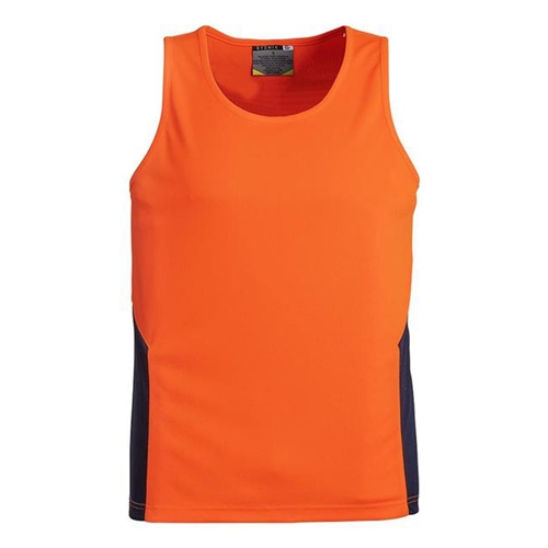 Syzmik Day Only Unisex Hi-Vis Squad Singlet 175gsm
