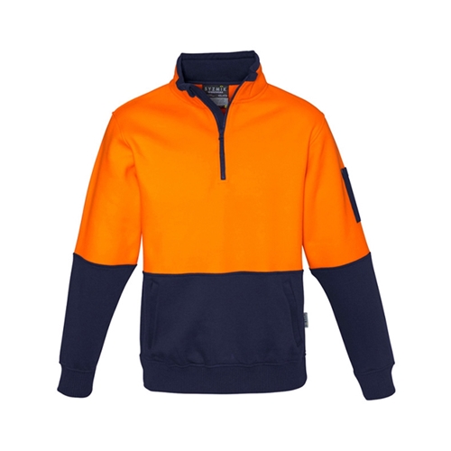 Syzmik Unisex Hi Vis Half Zip Pullover
