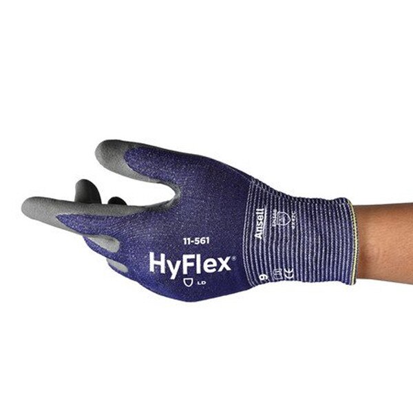 Ansell Hyflex Cut Resistant Nitrile Coated Glove EN 388 4X42C