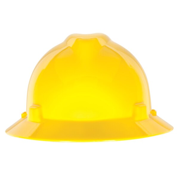 MSA VGard Hard Hat with FasTrac III 4pt Suspension