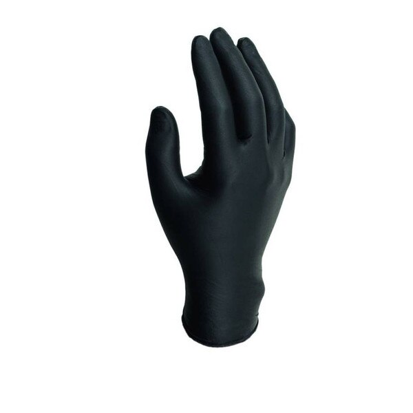 Ansell Microflex 93852 Black Nitrile Disposable Glove