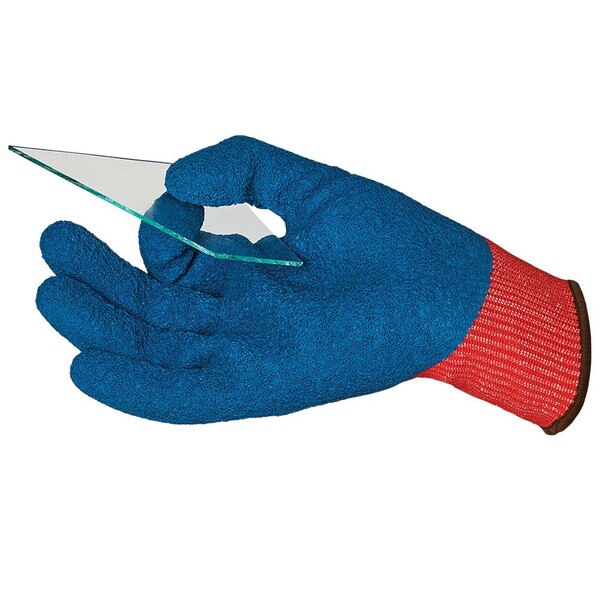 Blue Rapta 'GRIPPA X5' Cut Resistant ¾ Latex Coated Gloves BRX5GRI