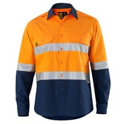 Hi Vis Long Sleeve Shirt In Men's Casual Shirts - Foto 2