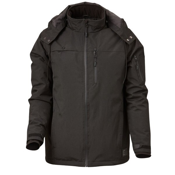 ELEVEN Workwear Water Resistant Jacket with Detachable Hood