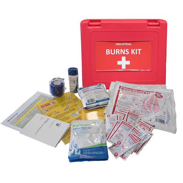 Fulton Hogan Industrial Burns Kit in Plastic Box