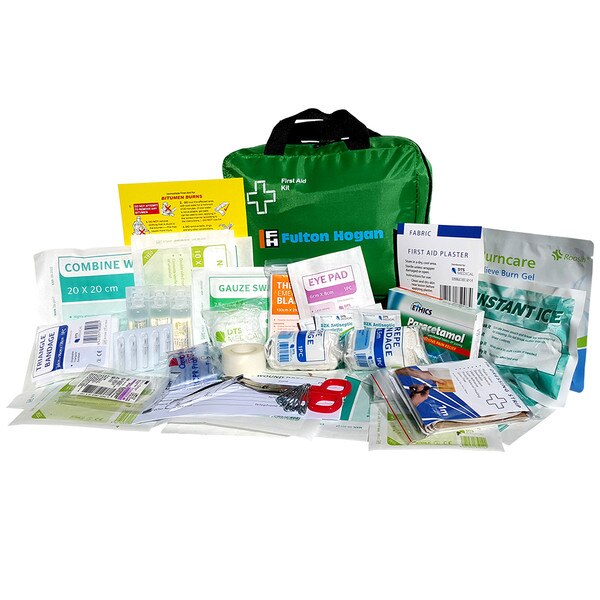 Fulton Hogan Branded First Aid Kit Chch