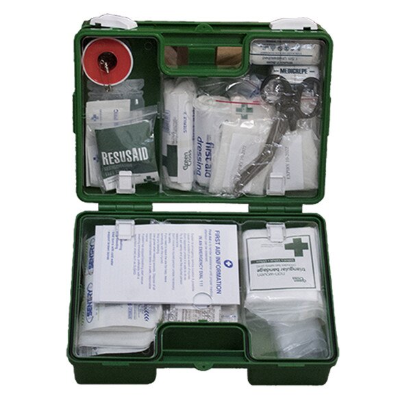 Safety + Workplace 115 Person First Aid Kit in Wall Mount (FAK112PB)