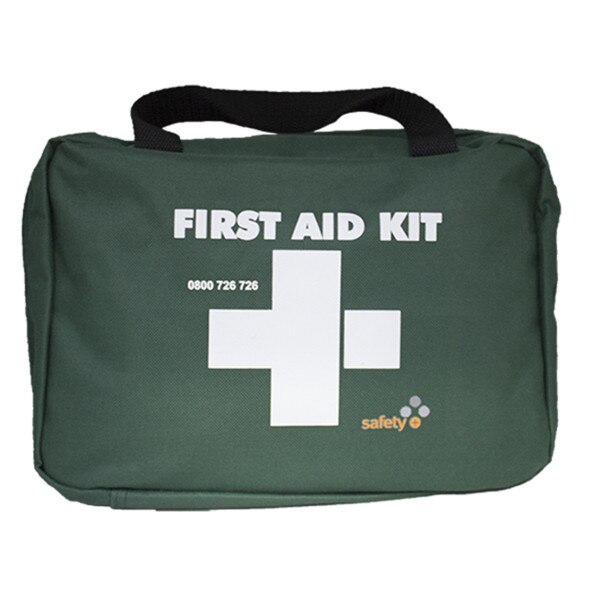 Safety + 15 Person First Aid Kit Soft Pouch (FAK015)